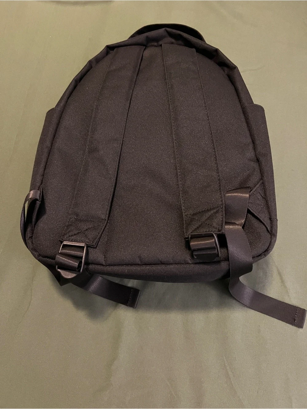 Classic Lightweight Black Backpack - Minimal Everyday - Back to School